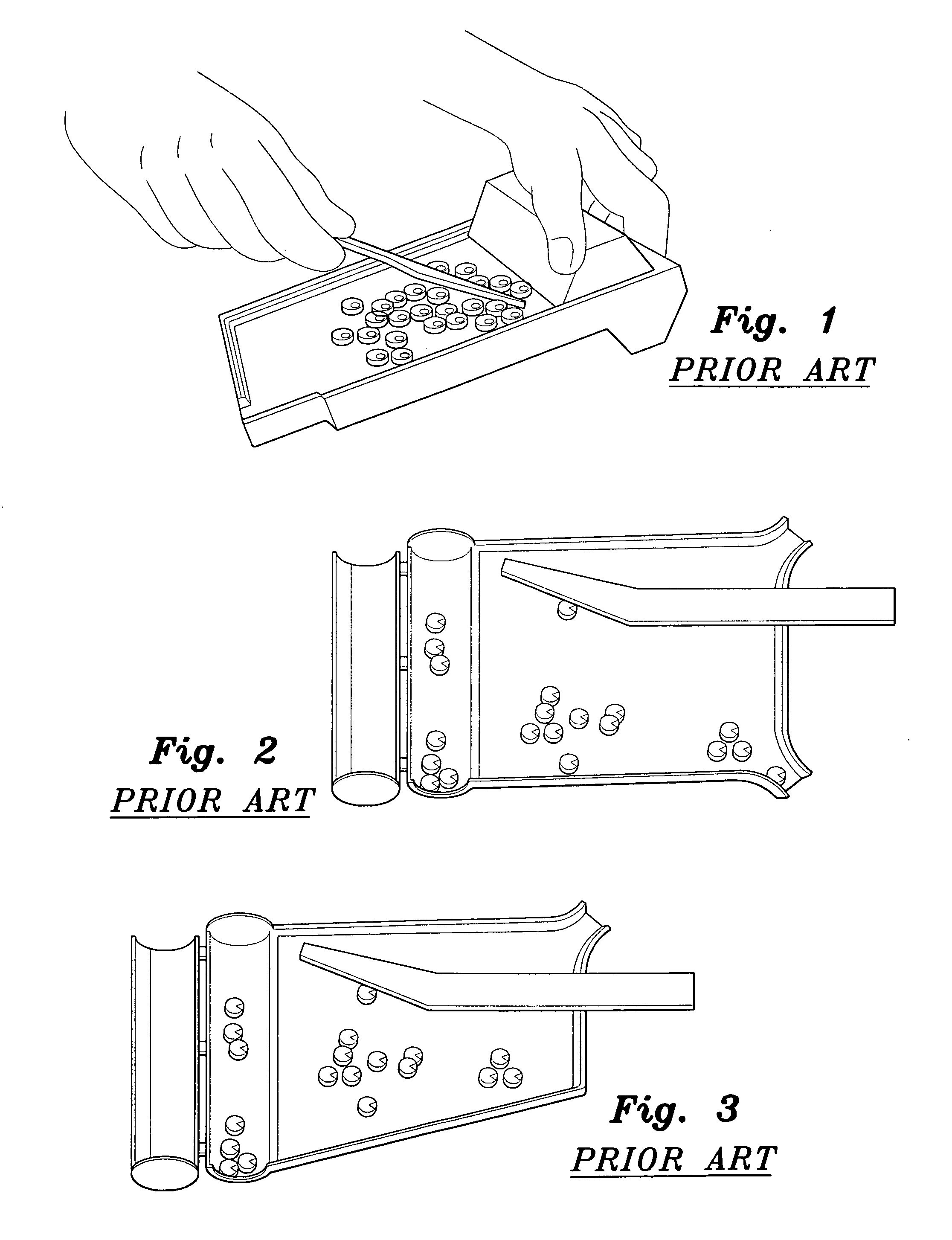 Disposable pill counting device
