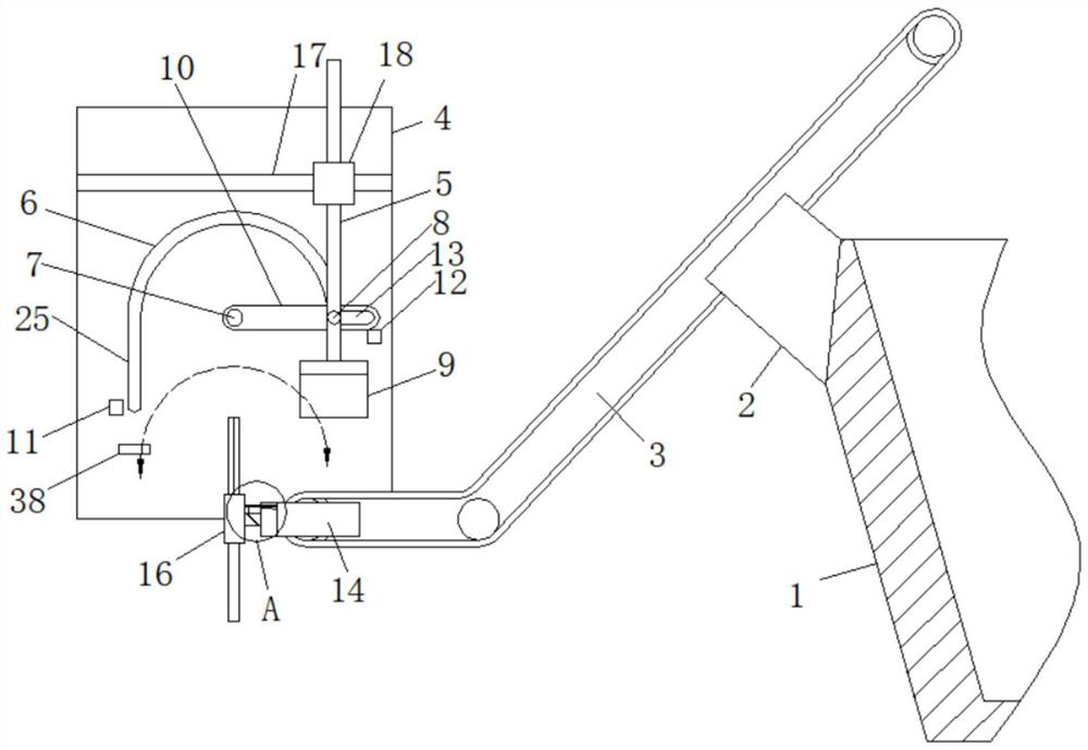 Unmanned ship cleaning device for water hyacinth cleaning and using method of cleaning device