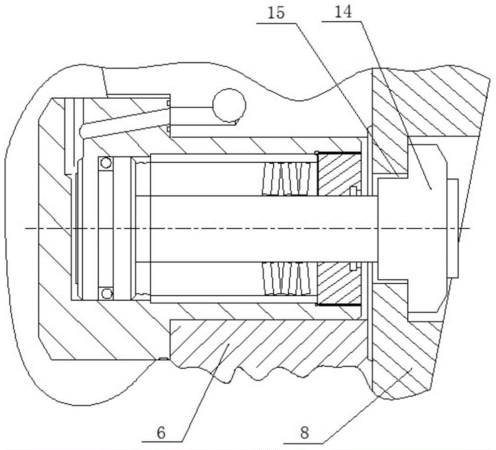 Position feedback device for working roller of multi-roller mill and position feedback control method of position feedback device