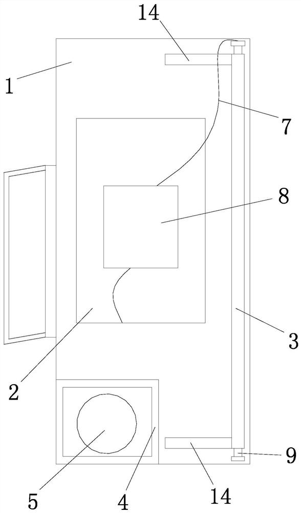 Portable heat flow barrier device for fire scene combat