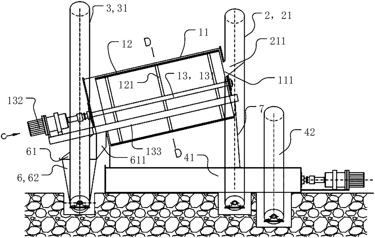 Separation screen module