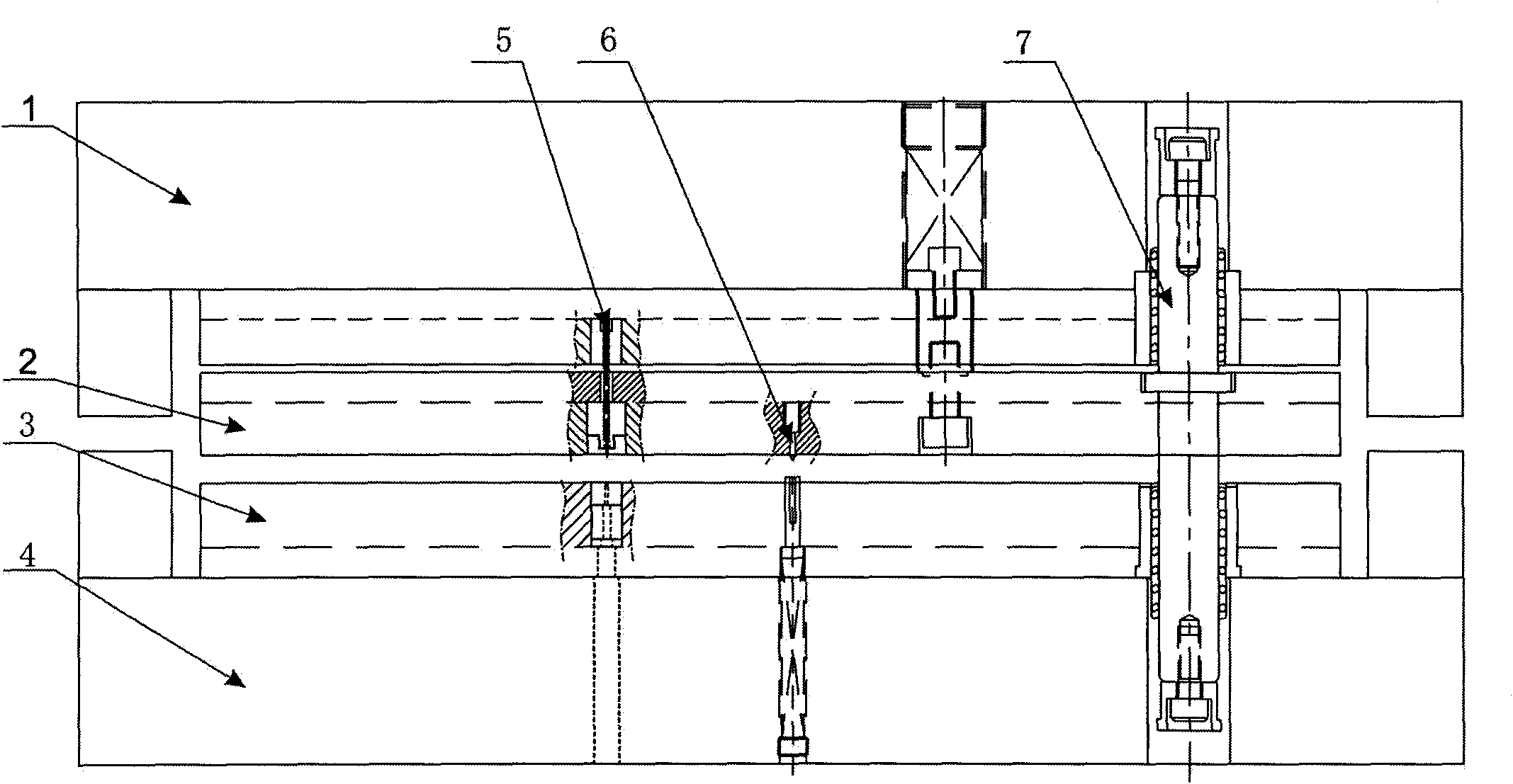 Small hole rapid molding process