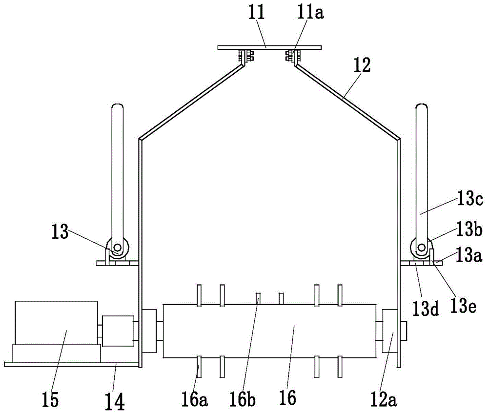 An integrated hydraulic bucket for road crushing and excavation