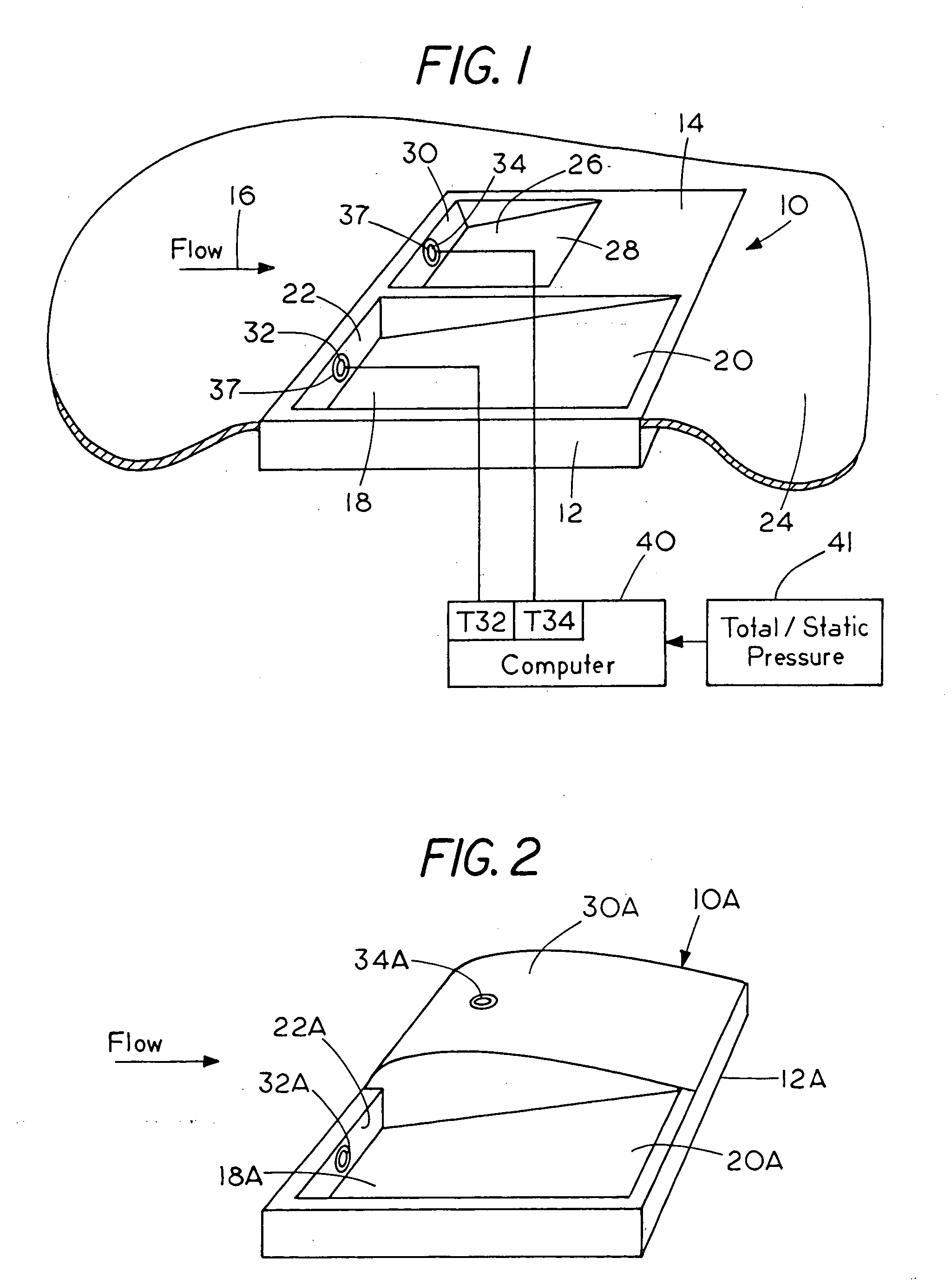 Sensor assembly for determining total temperature, static temperature and mach number