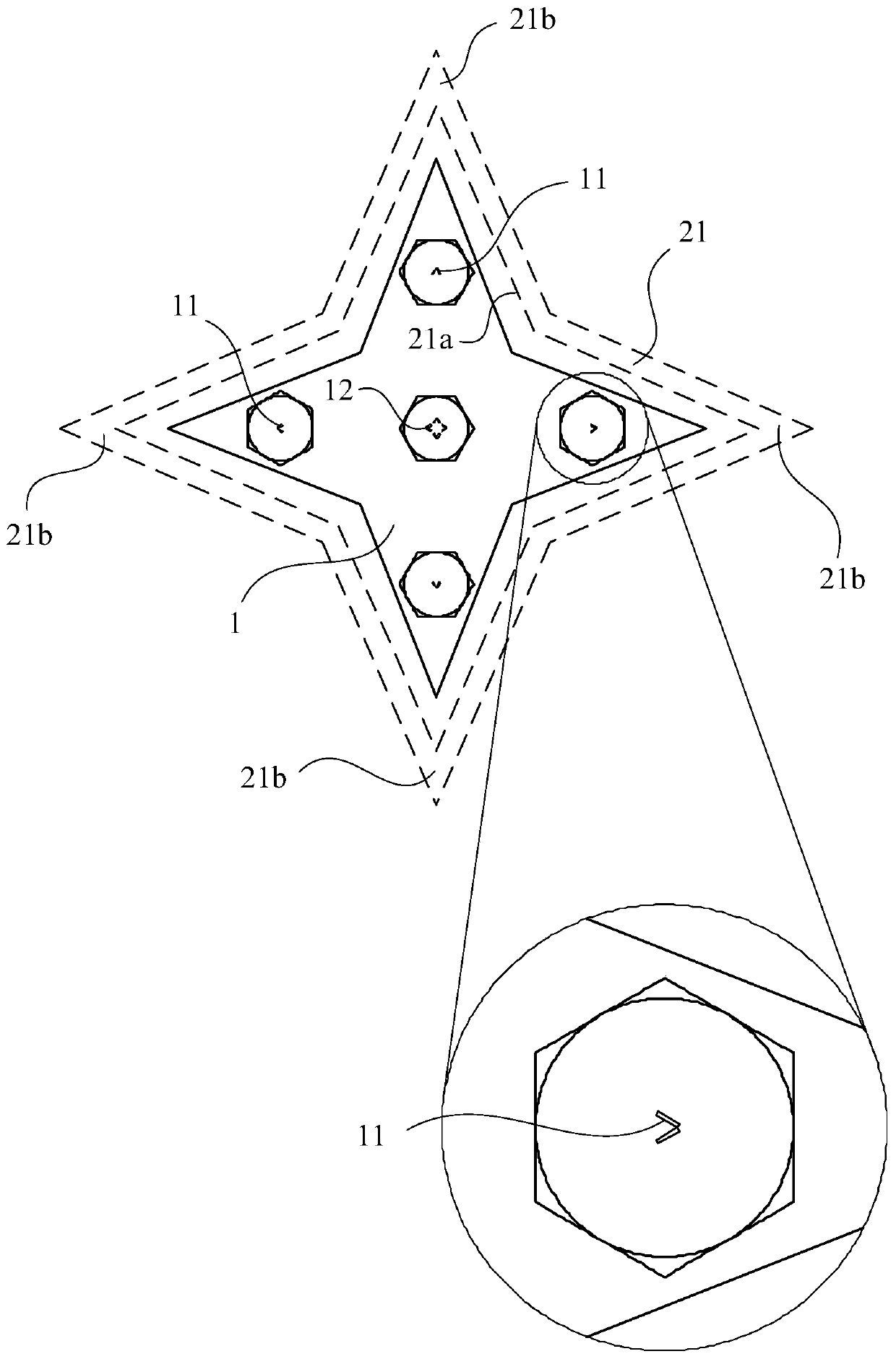 Ejector tube and stove ejector with ejector tube