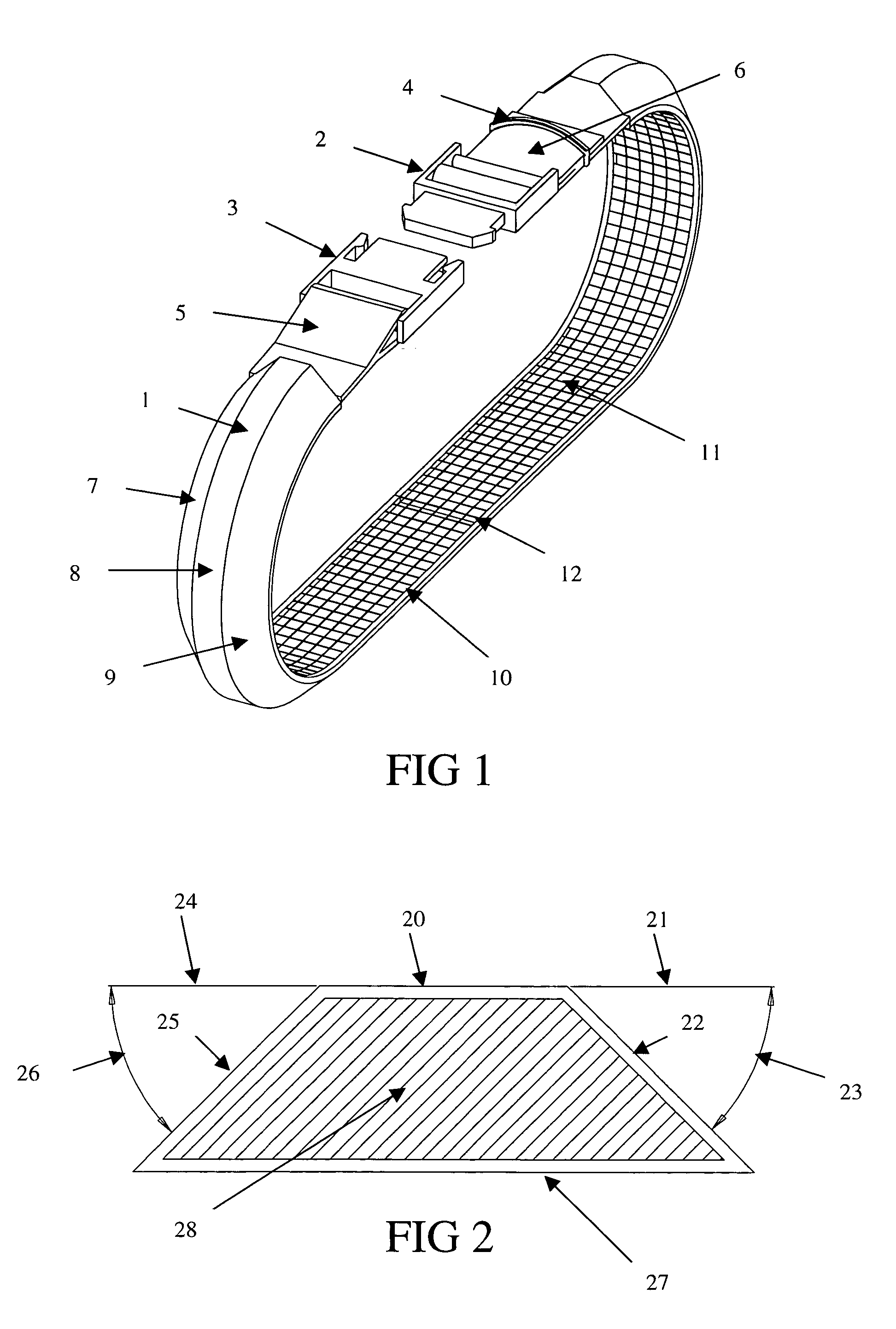 Three-dimensional reflective collar with a tiered force releasable buckle and parasitic protection band support