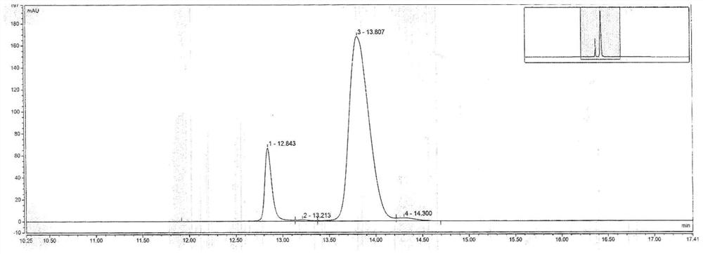 High-separation-degree detection method for content of plasmid super-spiral DNA