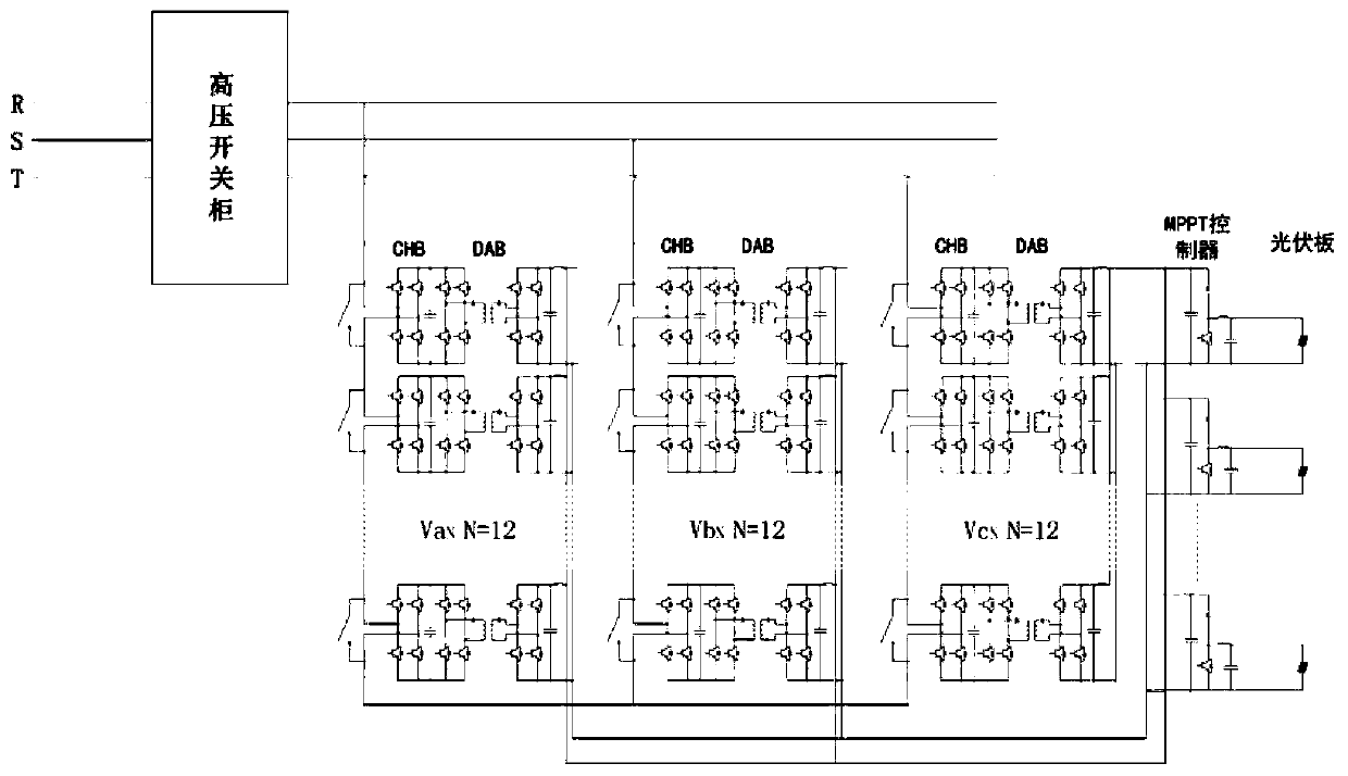 10kV medium-voltage direct-hanging type photovoltaic power station system