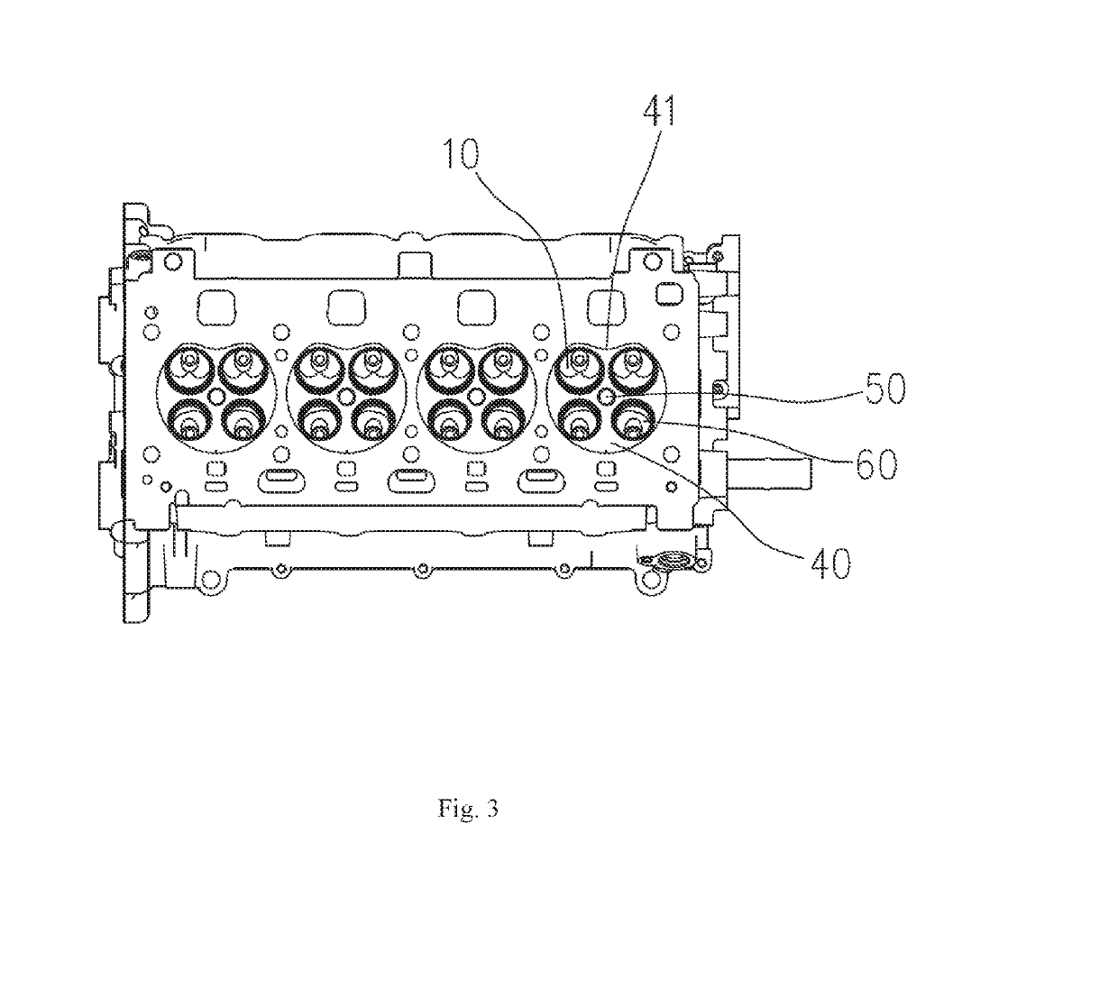 Air intake duct and combustion system of turbocharged gasoline engine