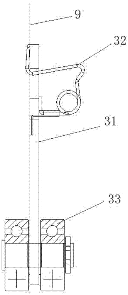 A material clip conveying mechanism and electroplating equipment