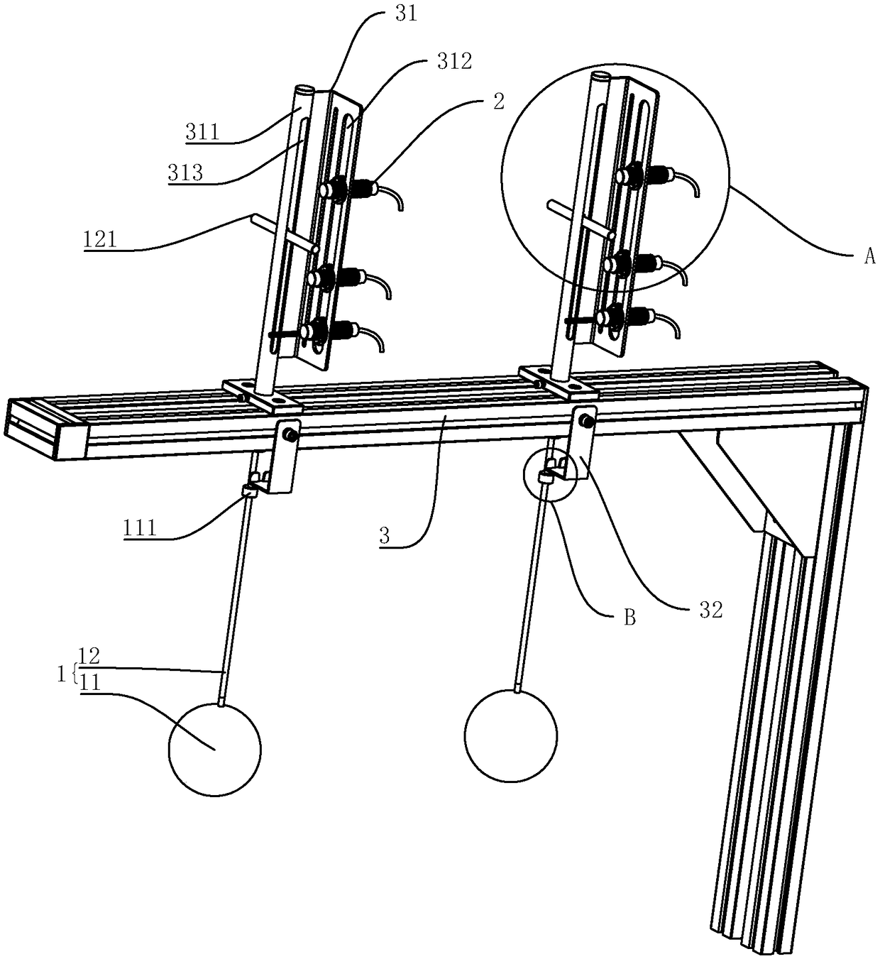 Liquid level measuring device