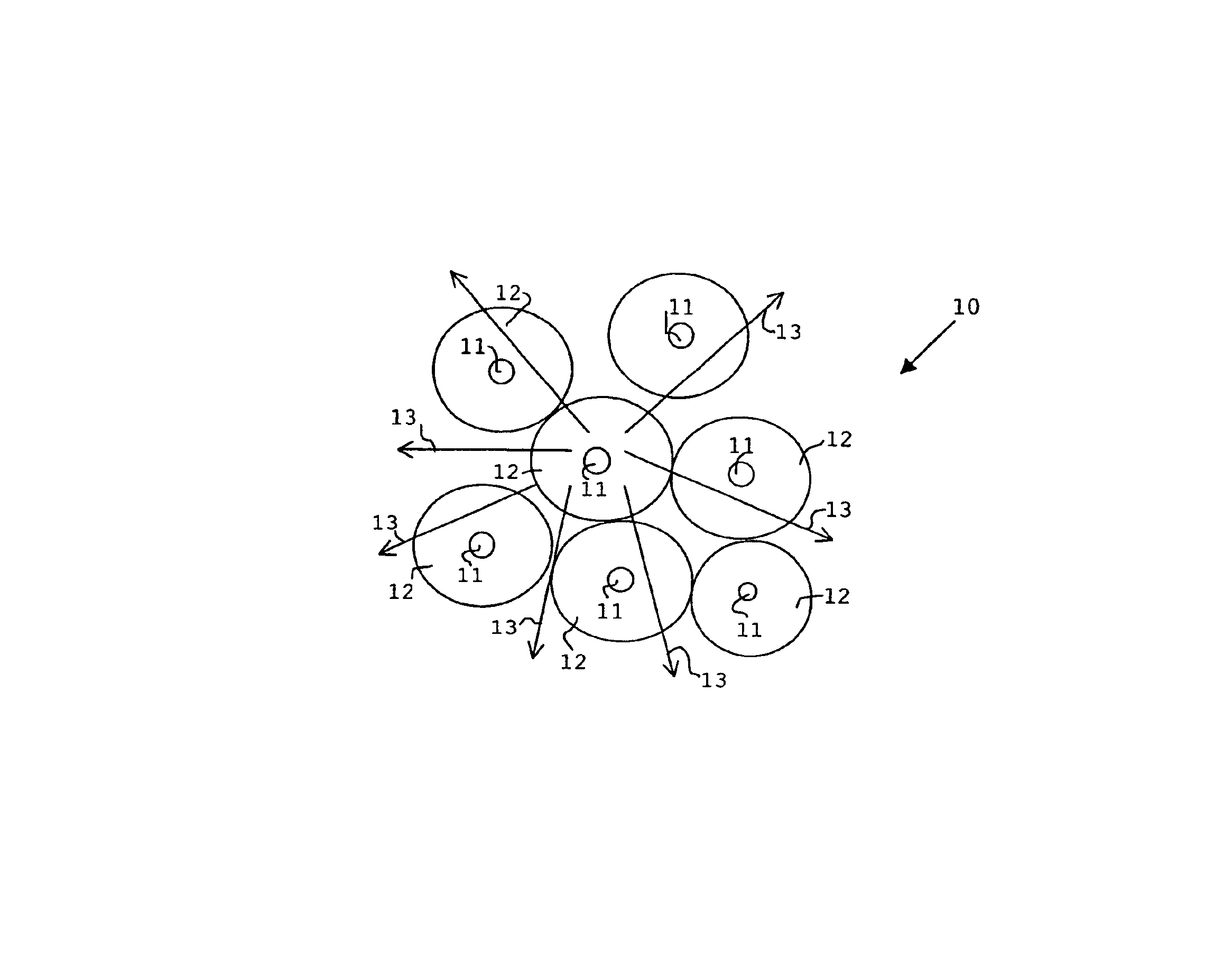 Coated phosphor filler and a method of forming the coated phosphor filler