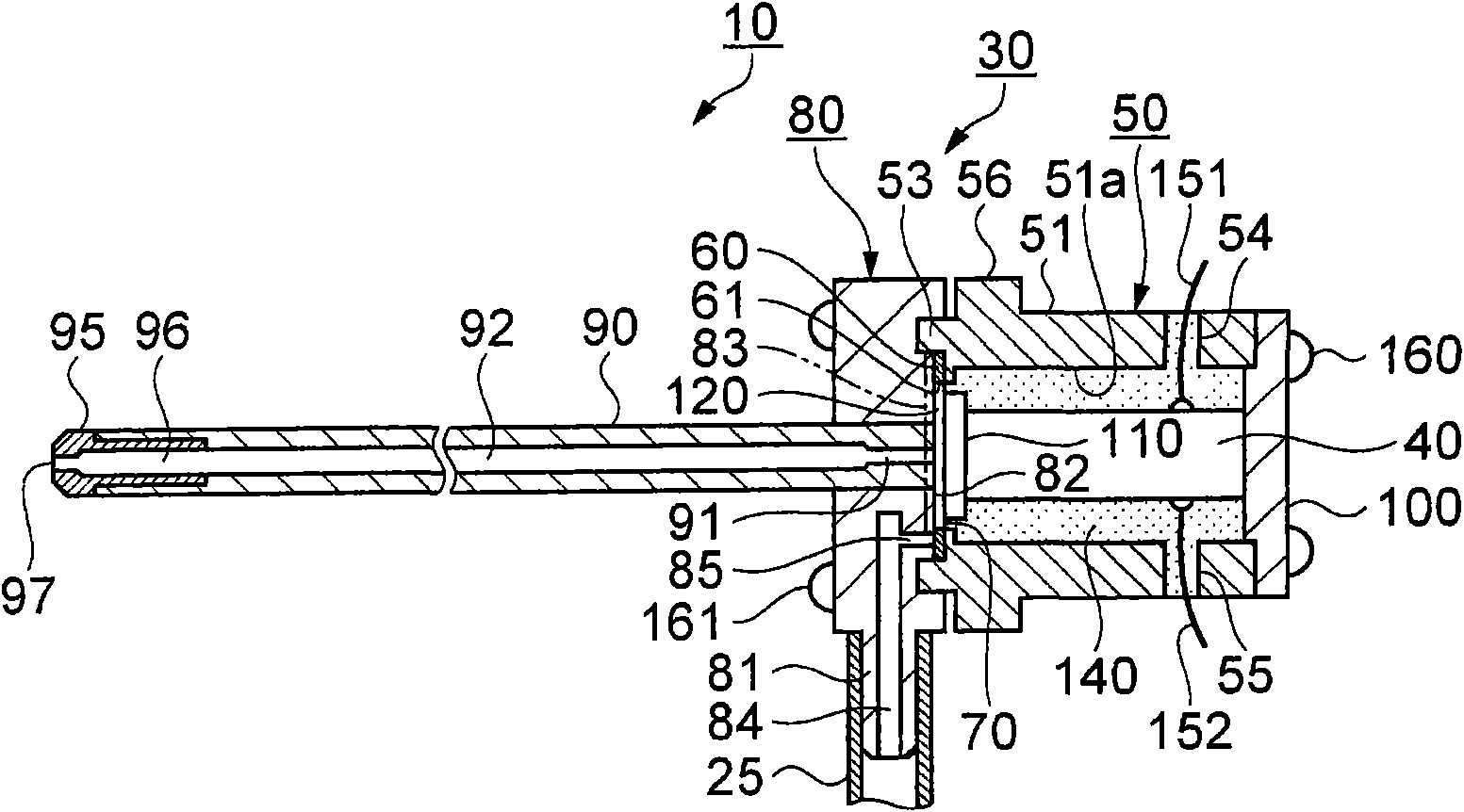 Pulsation generating mechanism, connecting flow channel tube, and fluid ejecting apparatus