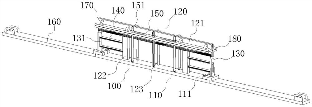 Telescopic adjustable slope arch floating rule for concrete pavement and use method thereof