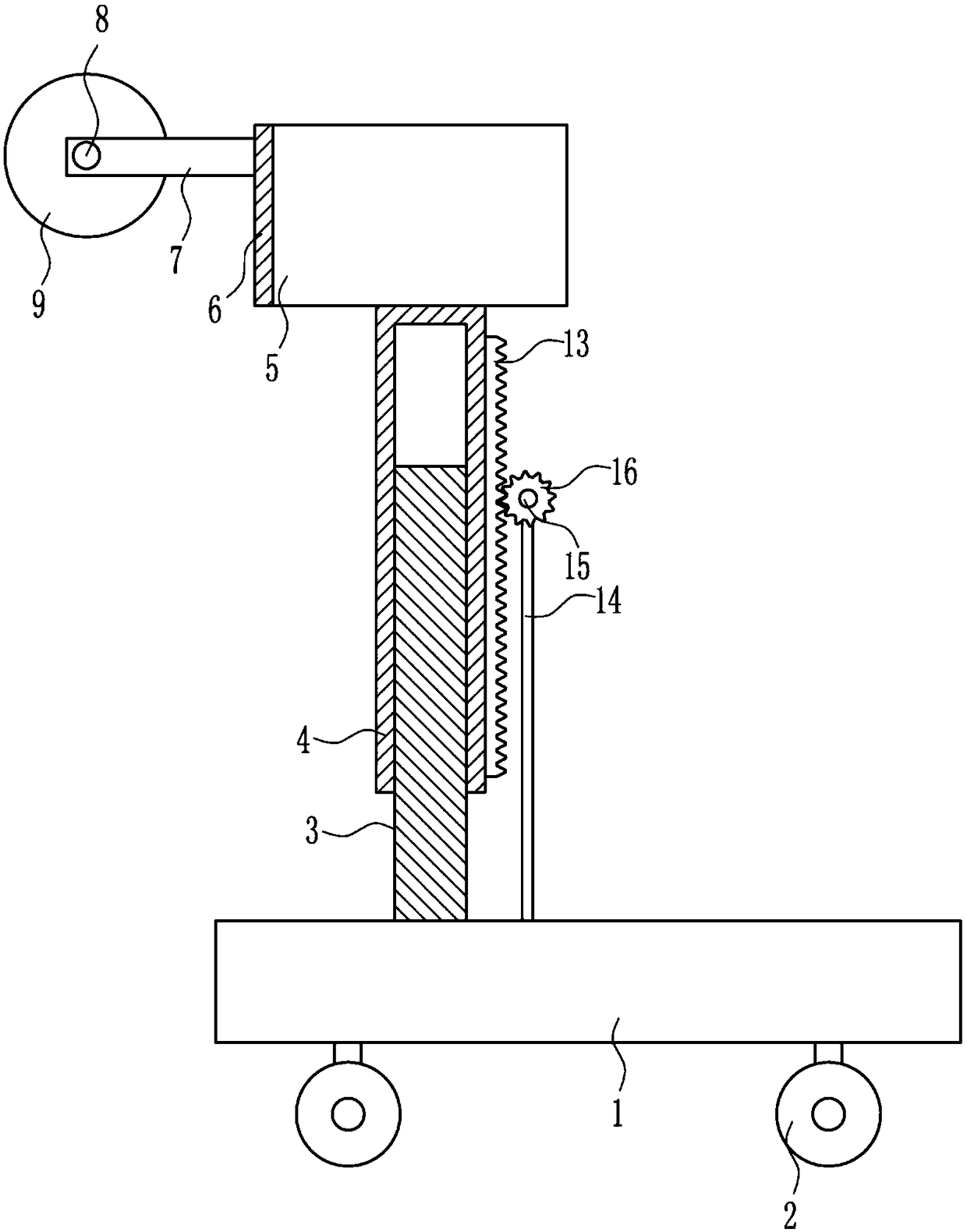 Grooving device for installation of building monitoring equipment
