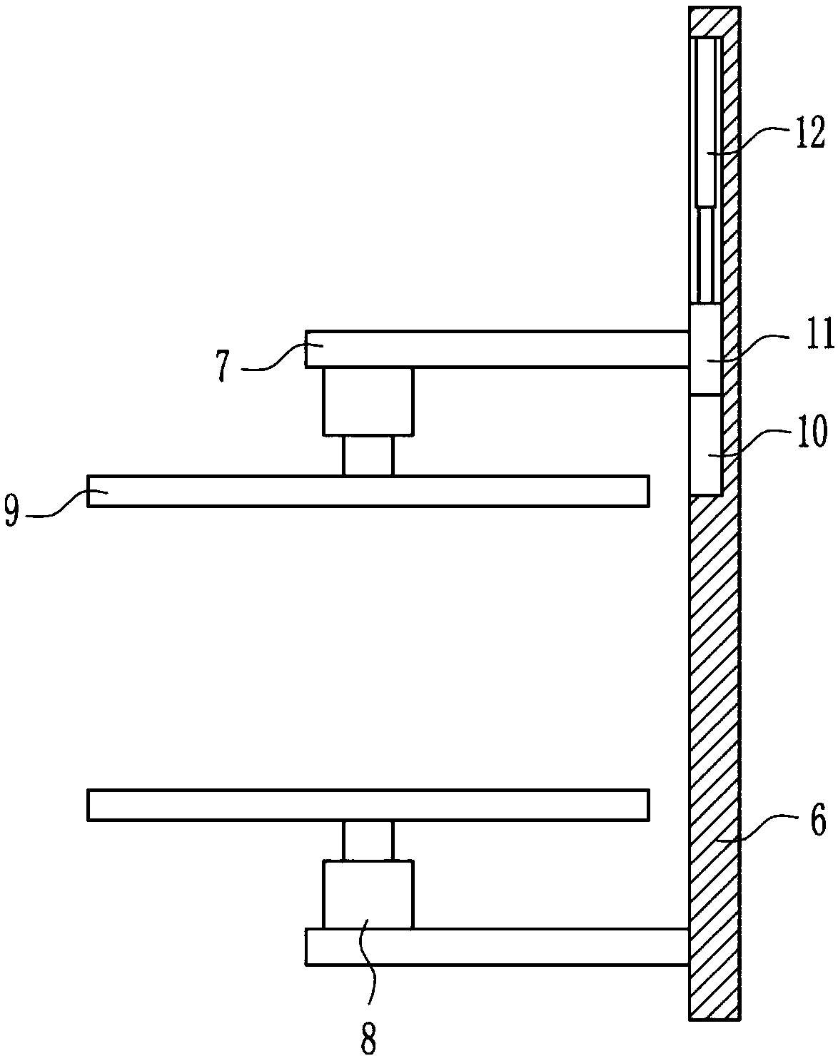 Grooving device for installation of building monitoring equipment