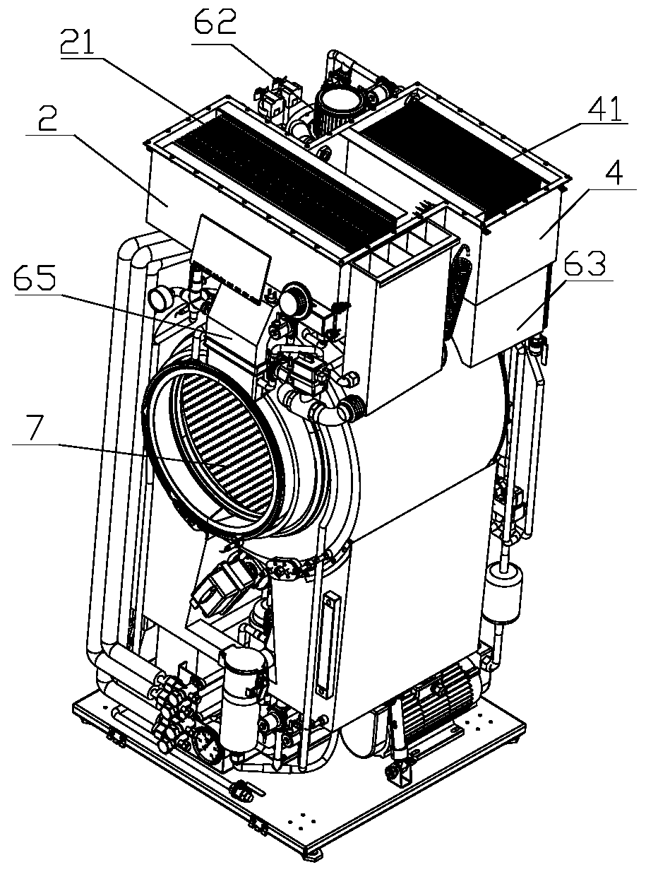 Heat pump for washing machine