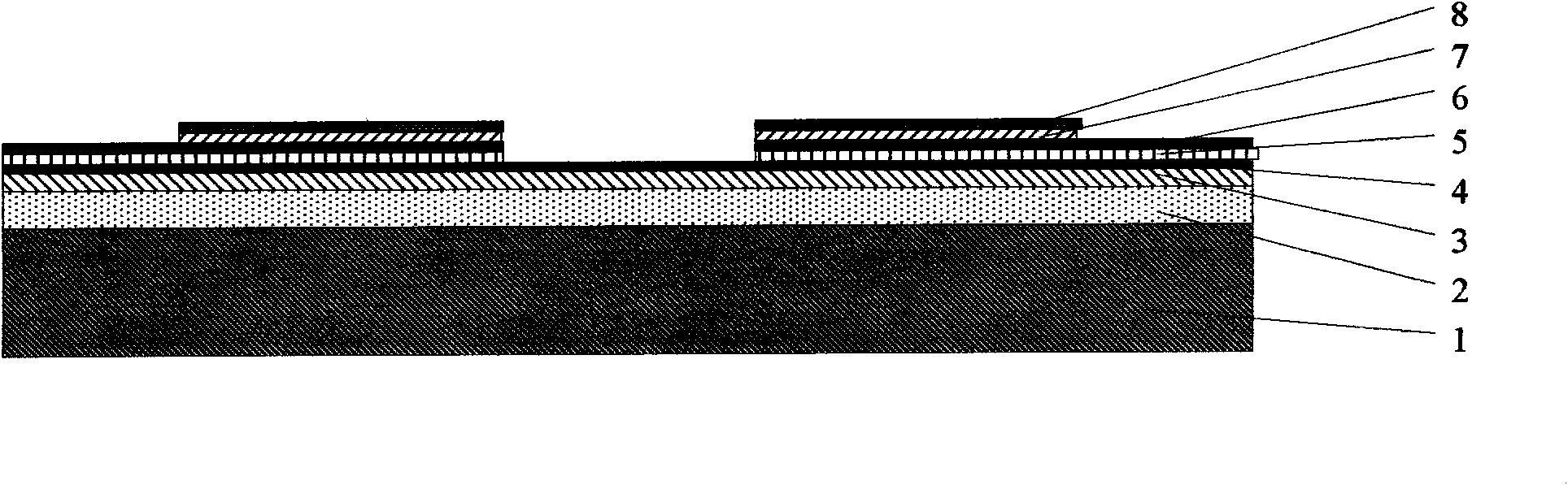 Film-type pyroelectric infrared sensor and preparation method thereof