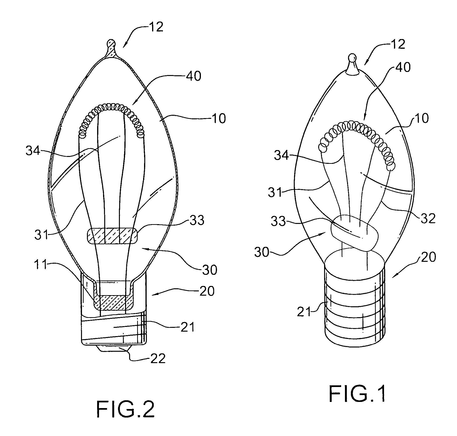 Tungsten-filament bulb