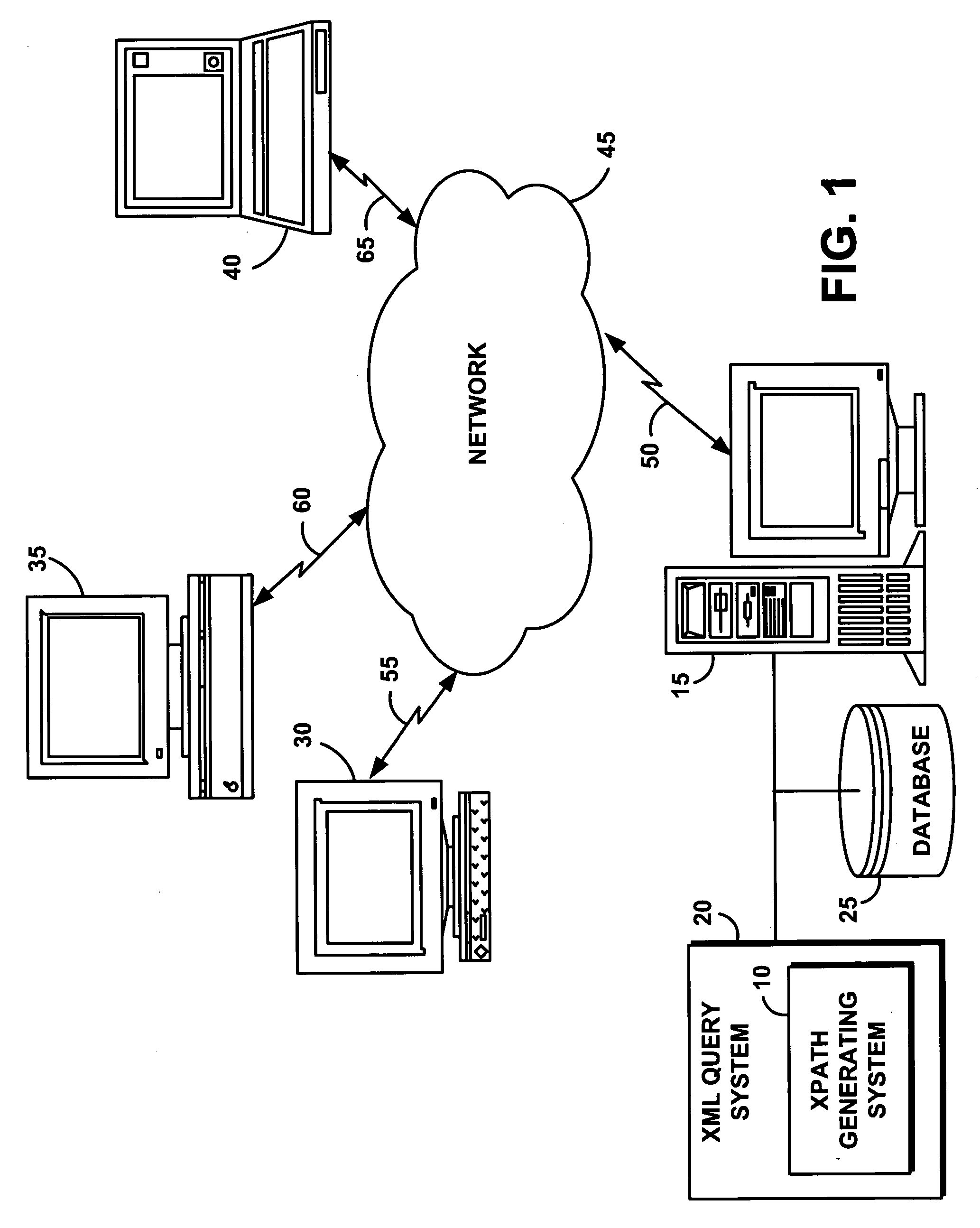 System and method for generating an XPath expression