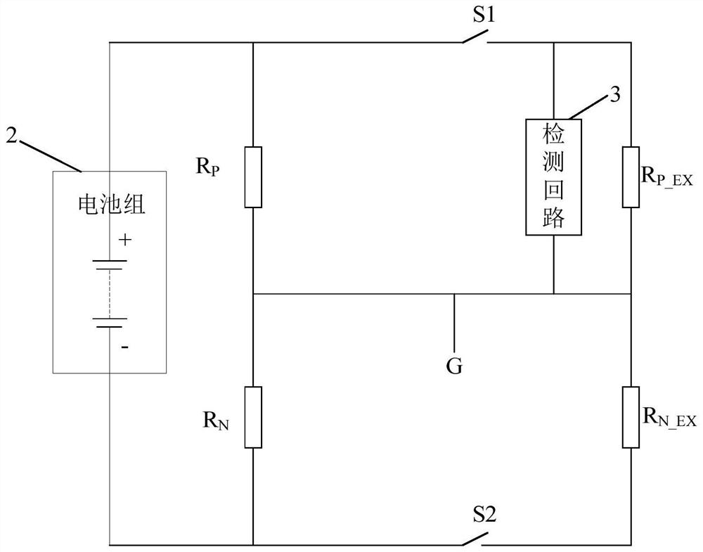 Detection circuit and method