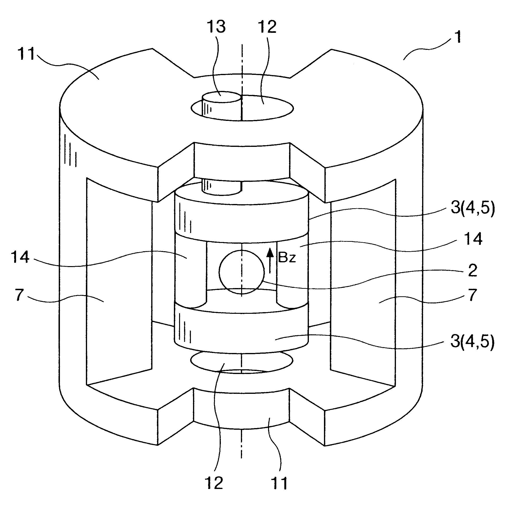 Superconducting magnetic device