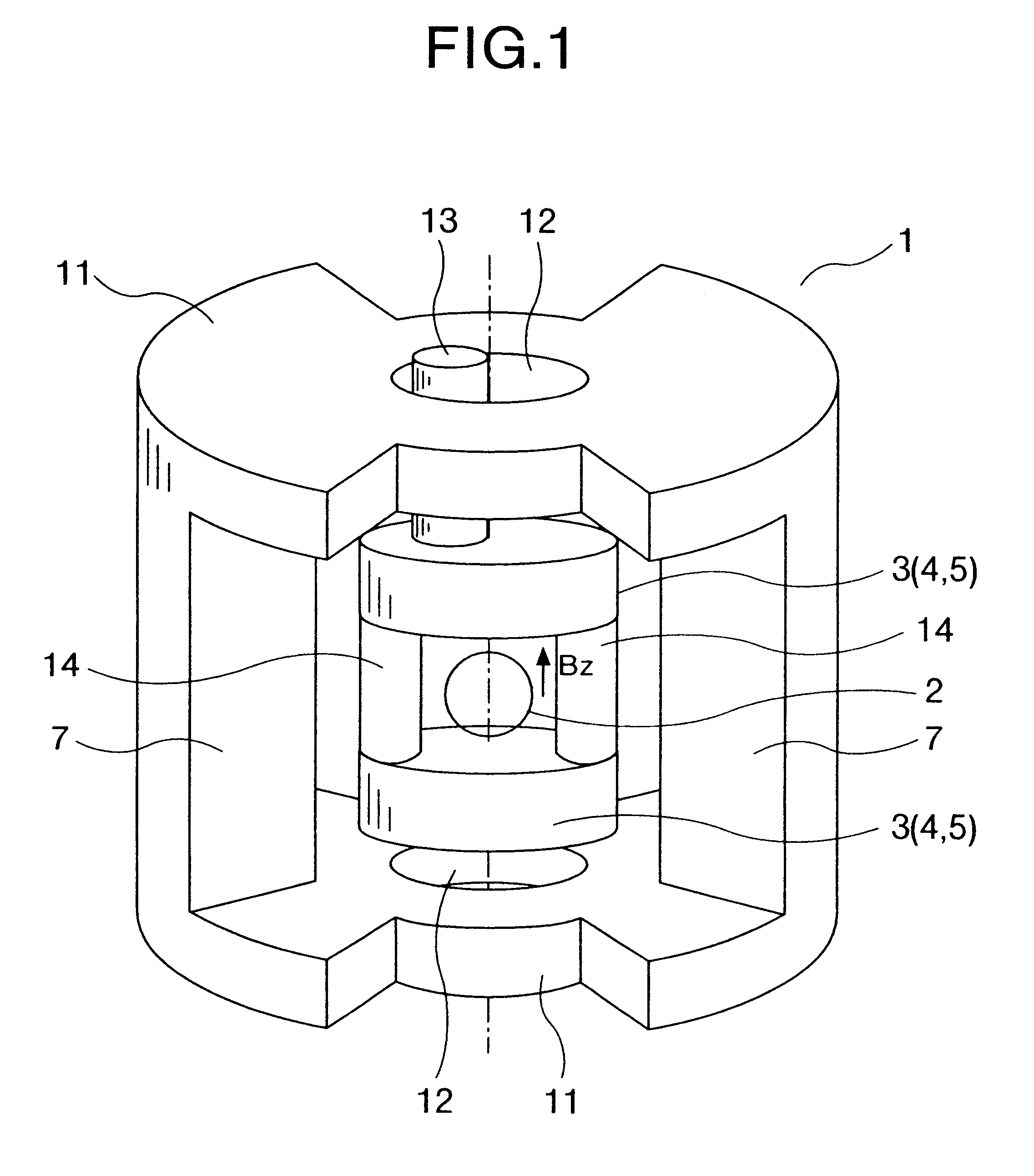Superconducting magnetic device