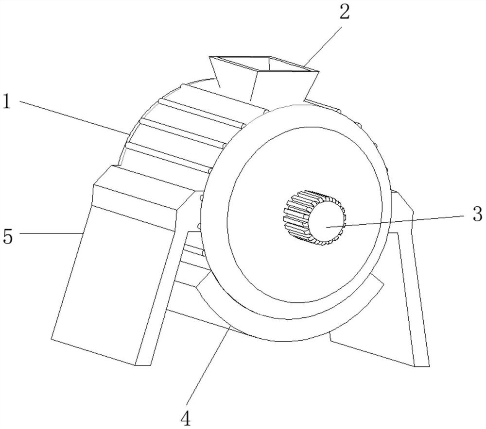 A feed processing device