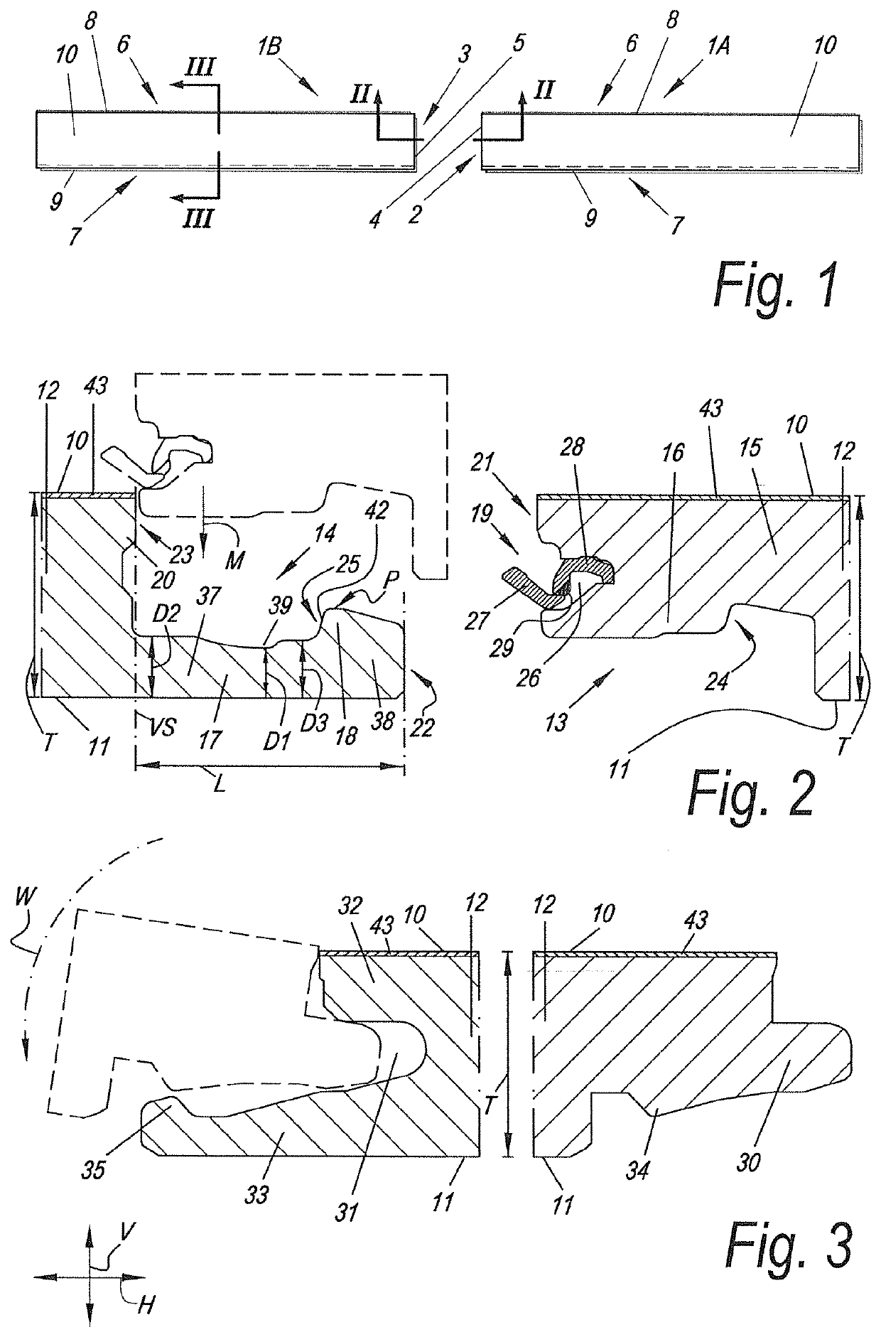 Set of floor panels for forming a floor covering