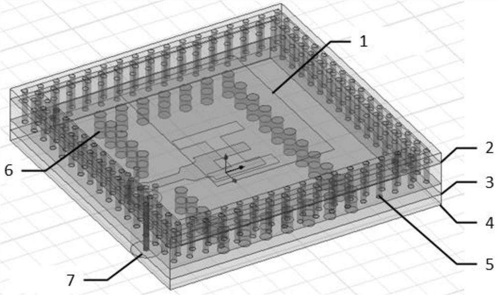 Silicon-based antenna dynamic model based on heterogeneous integrated system