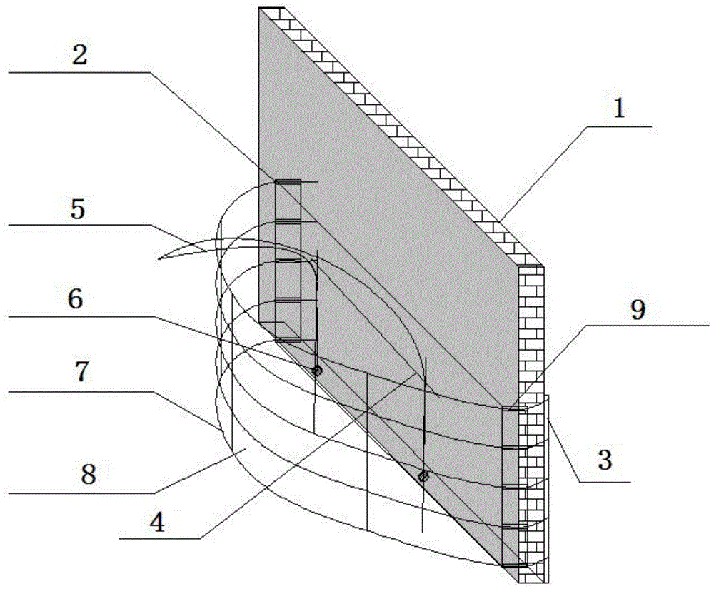 A hydraulic blasting demolition device and its demolition method