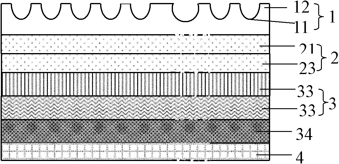 Inverted type transparent organic electroluminescent device and preparation method thereof