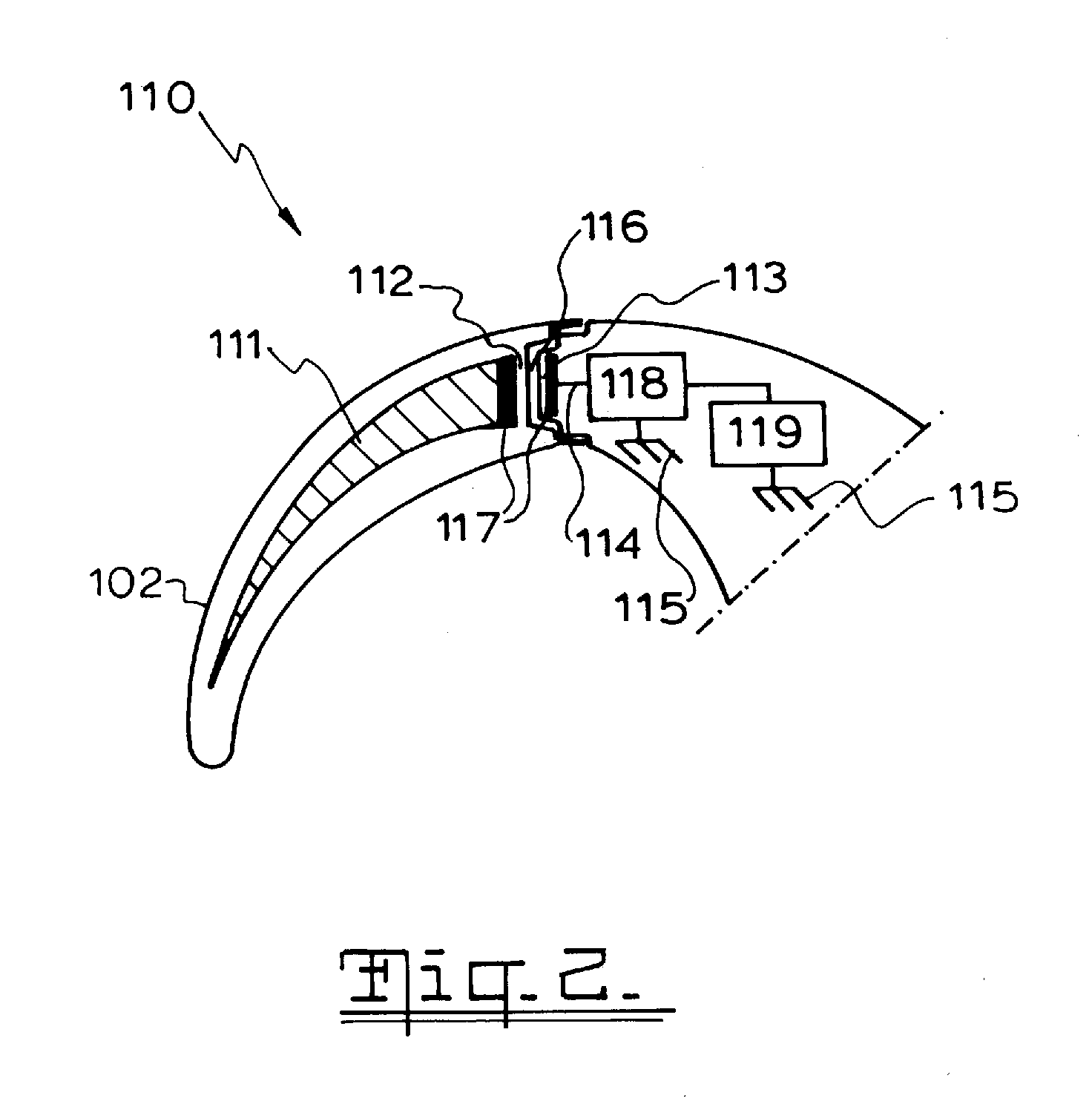 Antenna for behind-the-ear (BTE) devices