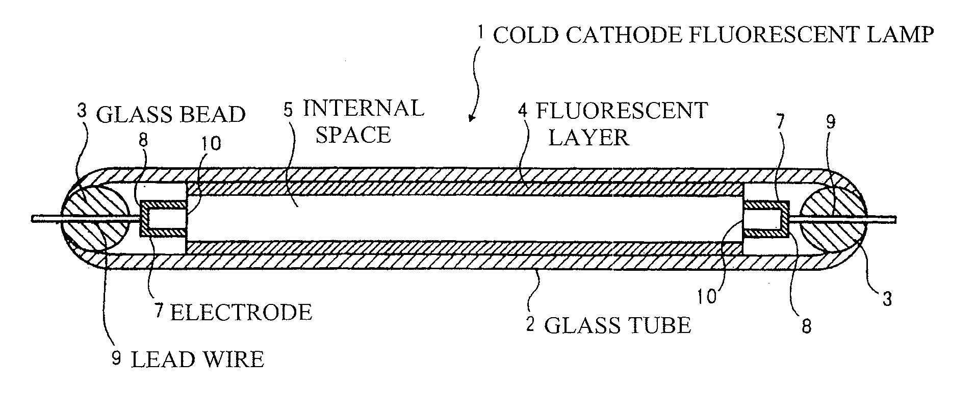 Cold cathode fluorescent lamp