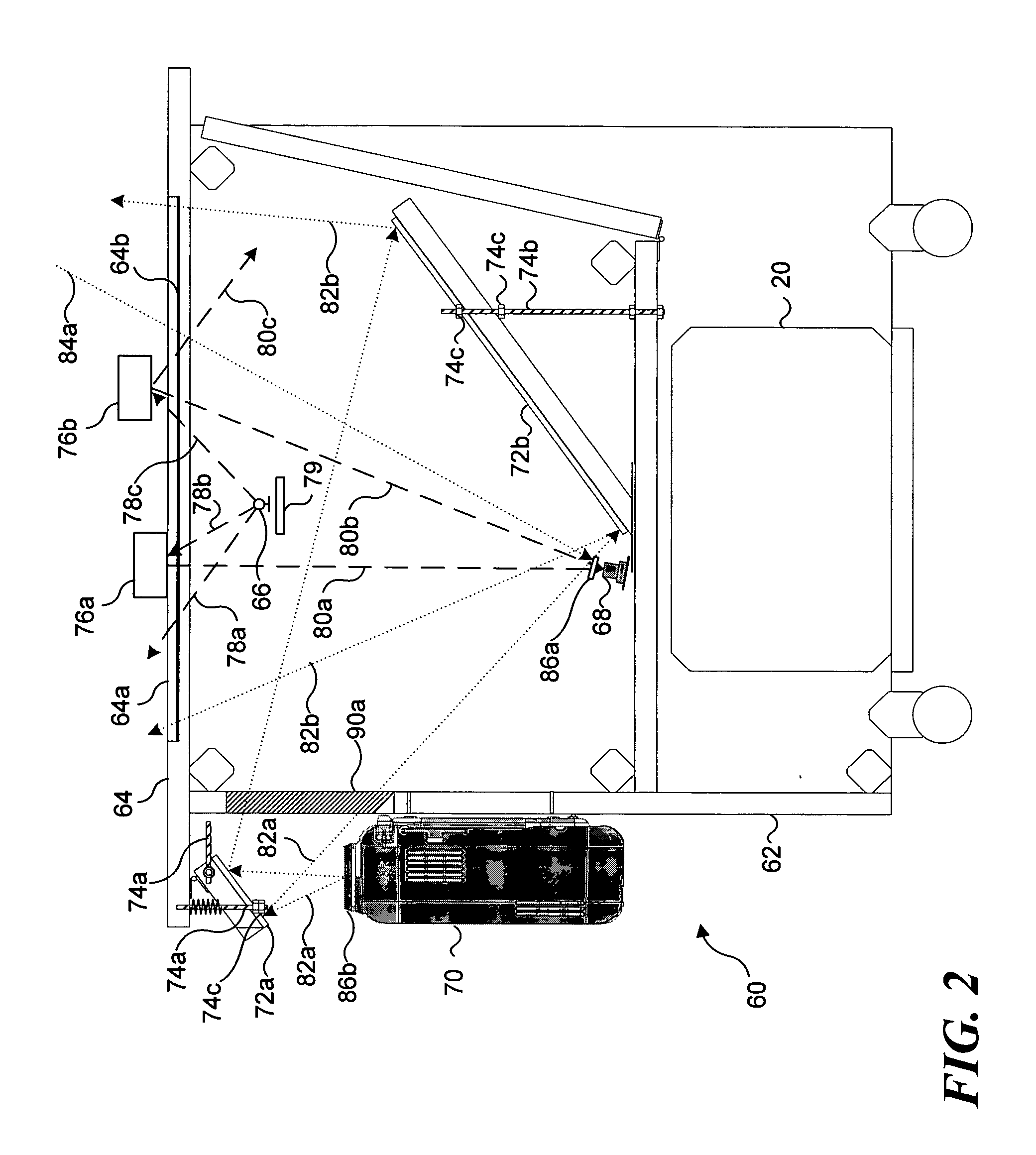 Calibration of an interactive display system
