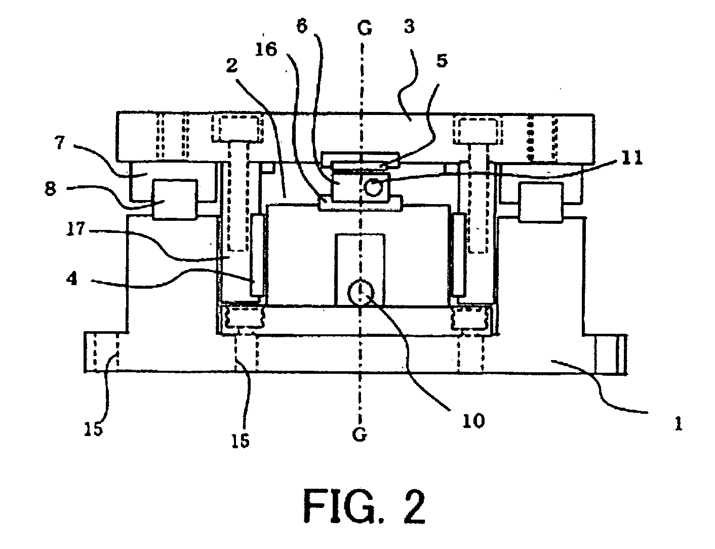 Moving magnet type linear slider