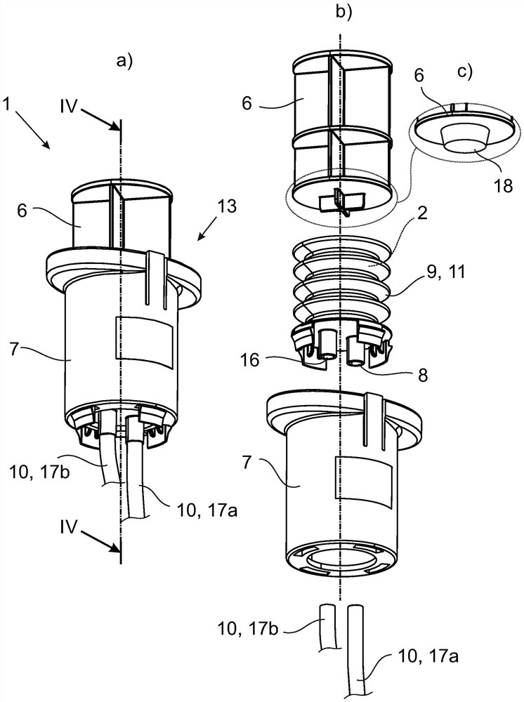 Shortfall quantity liquid container