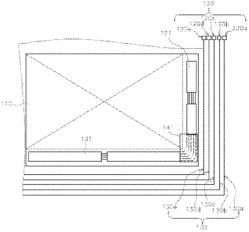 Mother substrate used for detecting winding of array and detecting method thereof