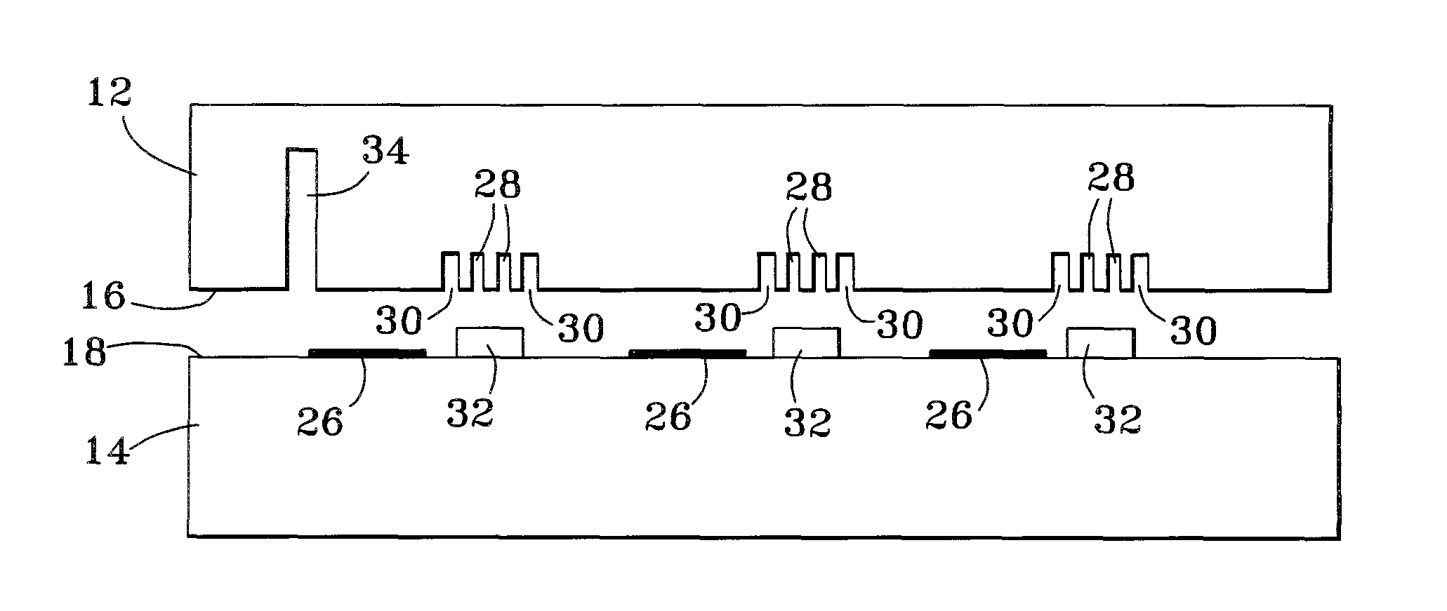 Wafer bonding method and wafer stack formed thereby