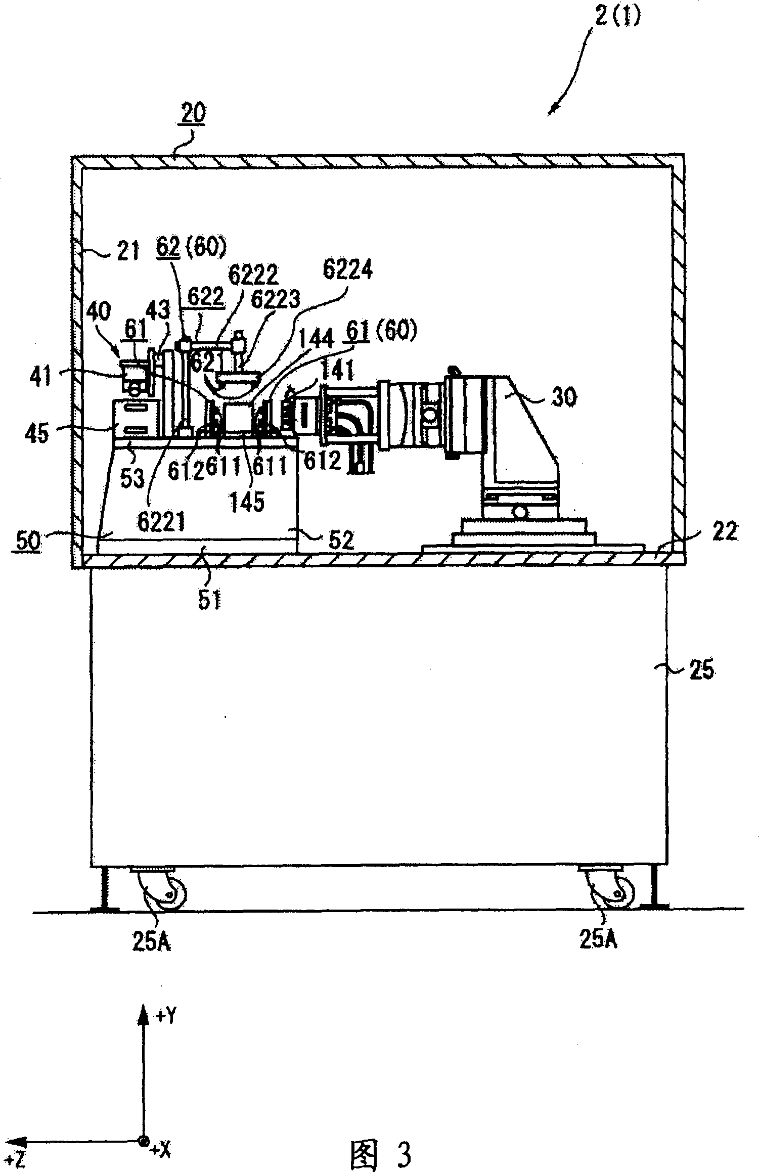Ultraviolet irradiation apparatus and optical device manufacturing apparatus