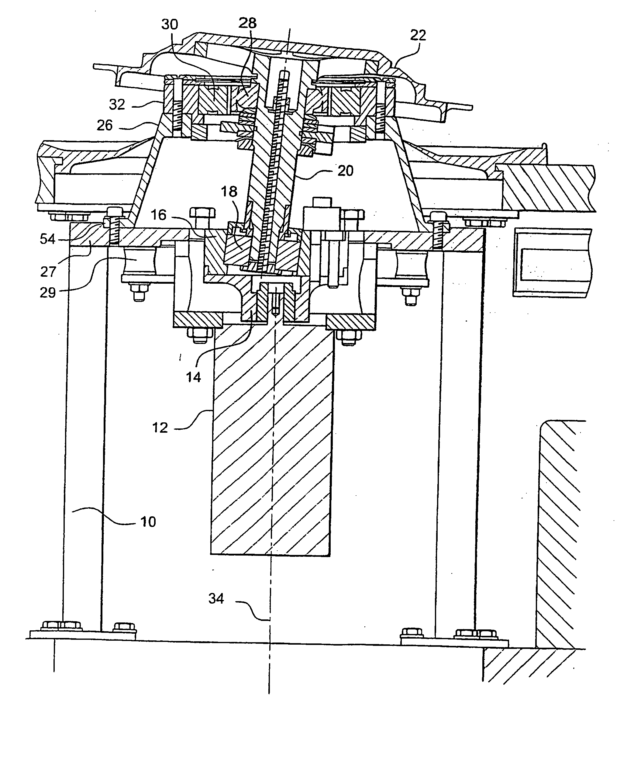 Device for fast vibration of tubes containing samples
