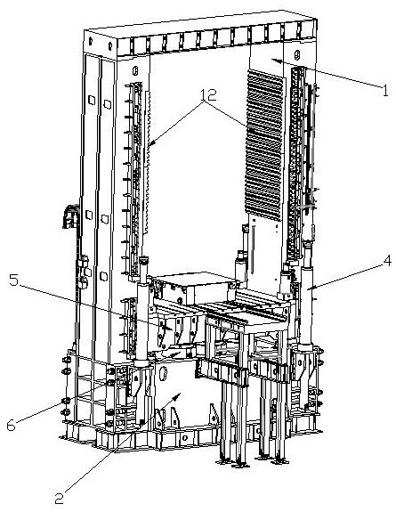 Novel underneath type hydraulic machine