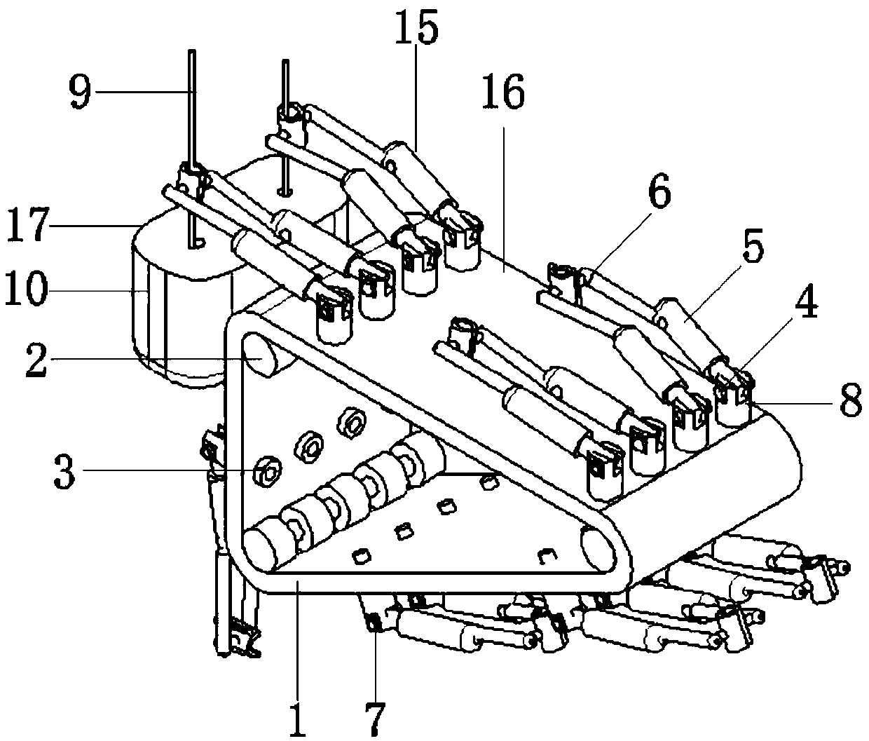 Low-melting-point metal melting extrusion device and use method thereof