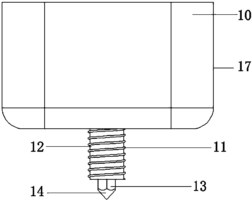 Low-melting-point metal melting extrusion device and use method thereof