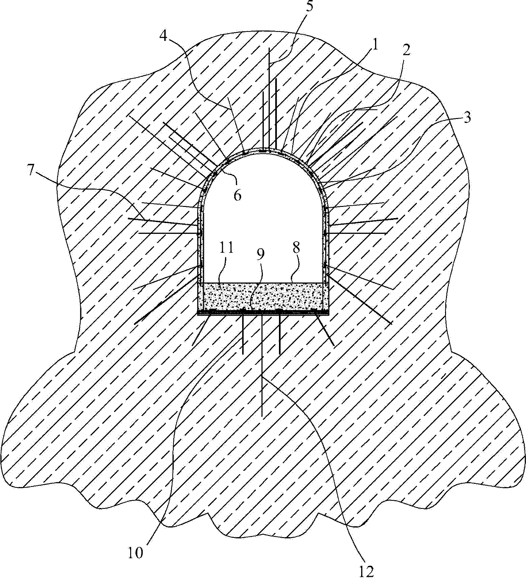 Method of active coupling support in time and space for control of minimum deformation of surrounding rock of deep well roadway