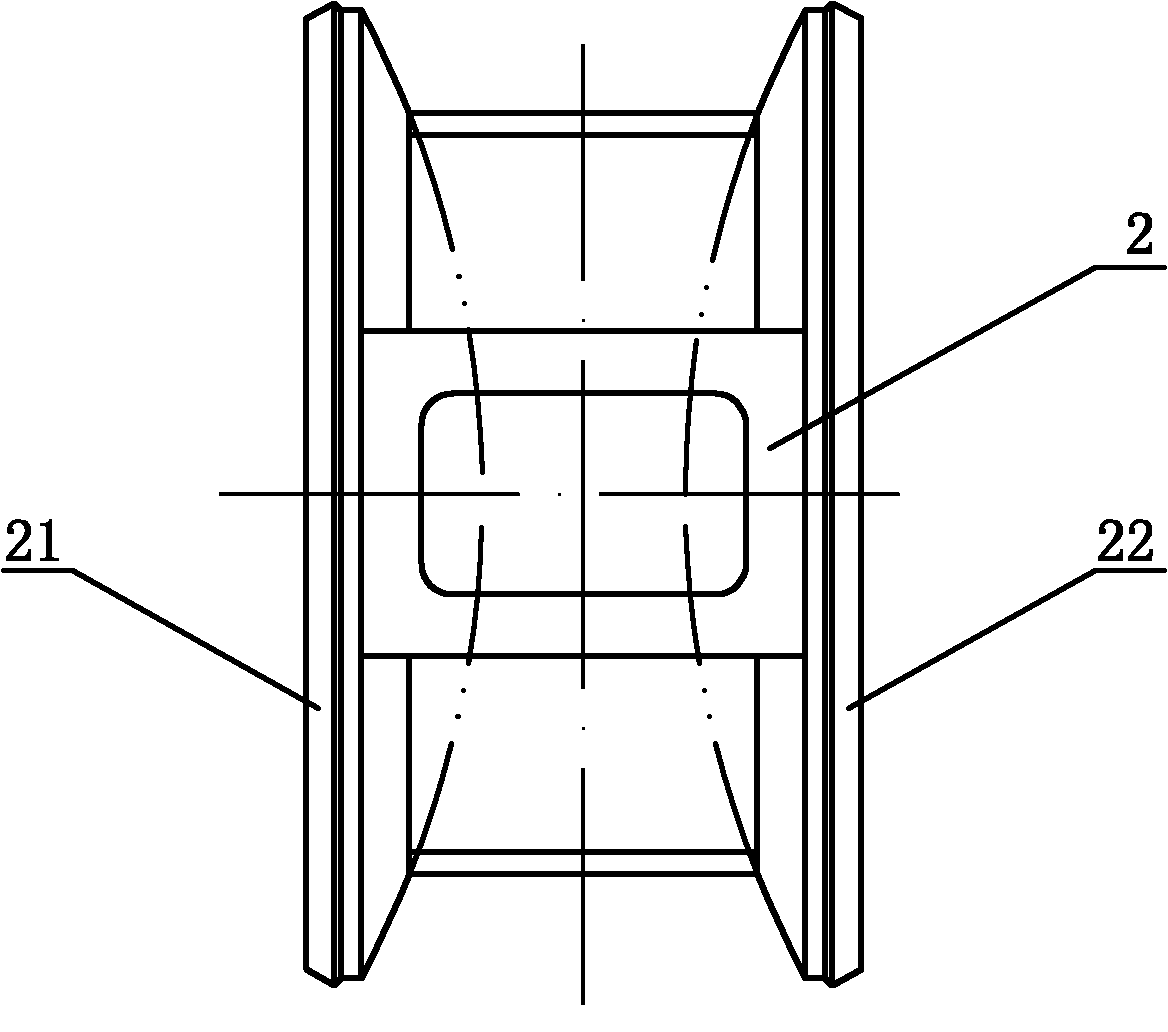 Floating butterfly valve