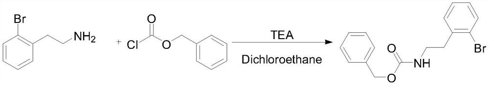 Preparation method of (S)-5-bromo-1, 2, 3, 4-tetrahydro-N-Boc-isoquinoline-1-carboxylic acid