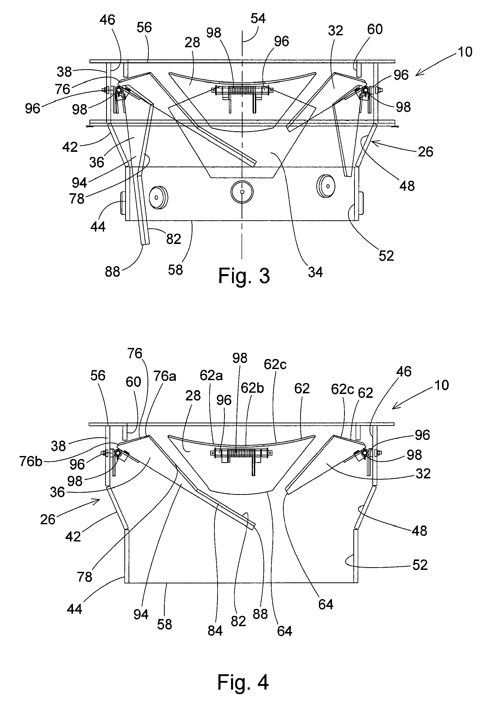 Adjustable aperture apparatus that retains dust from bulk material directed through the apparatus