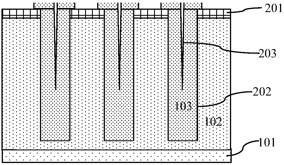 Epitaxial filling method for groove