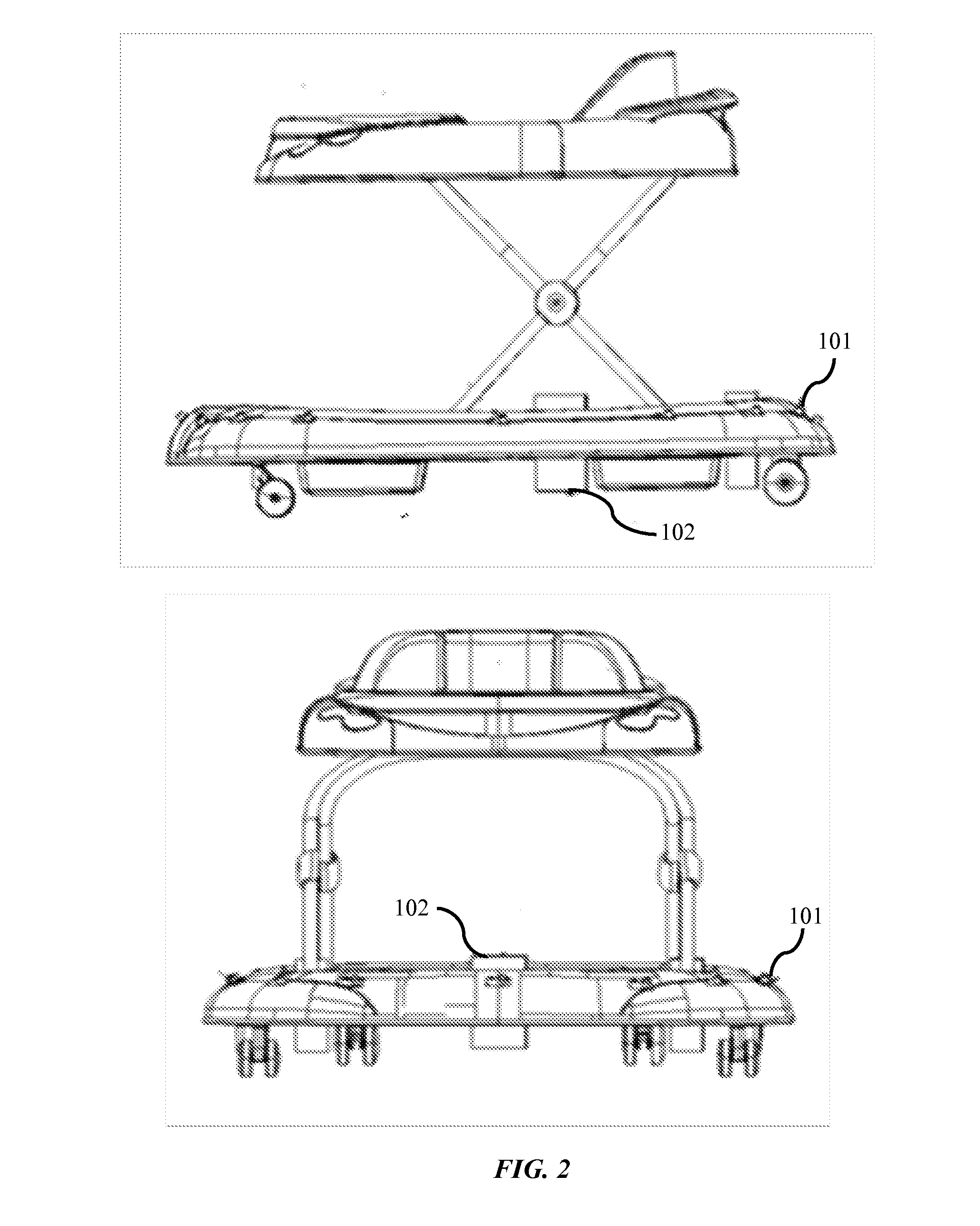 Baby walker system with a braking mechanism for movement control